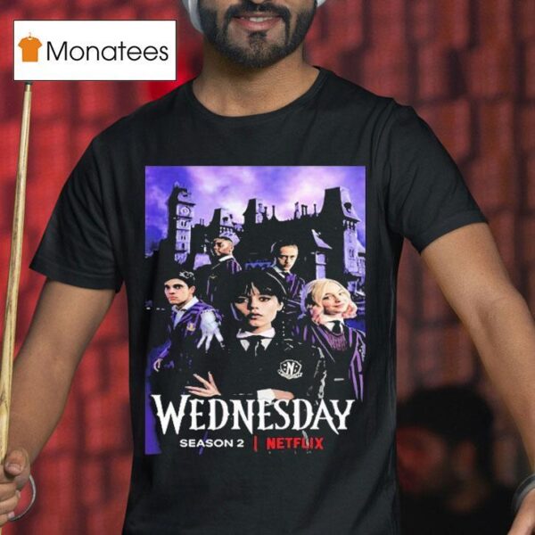 Wednesday Season Premiere On Netflix On August T Shirt