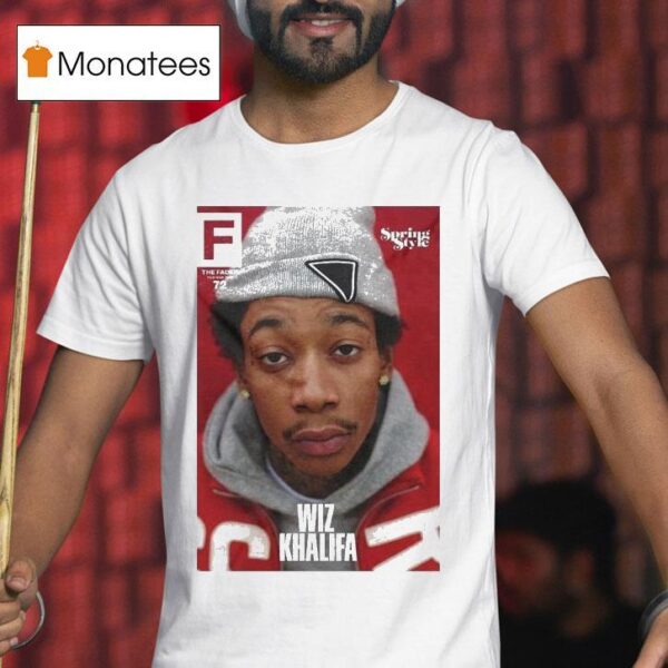 Wiz Khalifa X The Fader Spring Style T Shirt