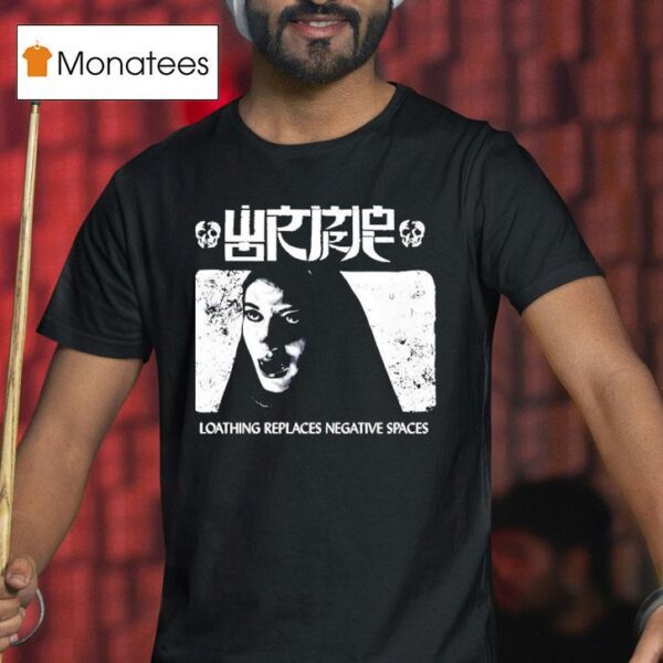 Wormrot Loathing Replaces Negative Spaces T Shirt