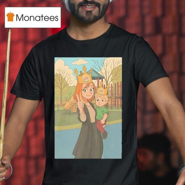 Wp Queen Of The Playground Burger King T Shirt
