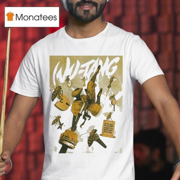 Wu Tang Clan Final Chamber At Scotiabank Arena In Toronto Canada On July Ninja Bees T Shirt