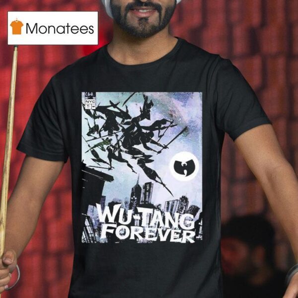 Wu Tang Clan Nyc Pop Up On July Ninja Batman Comic Inspired T Shirt