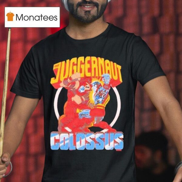X Men Juggernaut Vs Colossus T Shirt