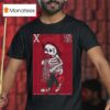 X The Band July Salt Lake City Ut Red Butte Garden Skeleton T Shirt