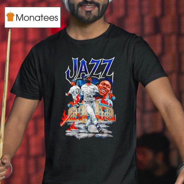 Yankees Jazz Bronx Hero Baseball T Shirt