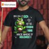 You Call It Ocd I Call It Put The Fucking Thing Back Where It Belongs Frog T Shirt
