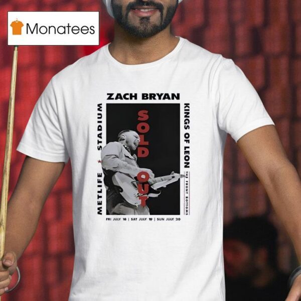 Zach Bryan Metlife Stadium Kings Of Leon T Shirt