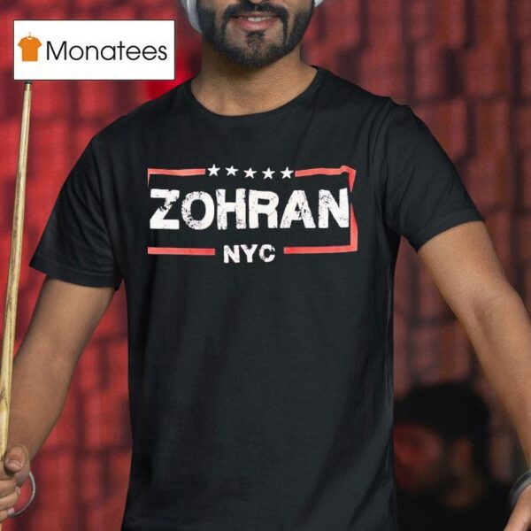 Zohran Nyc T Shirt