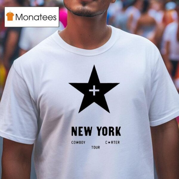 Beyonce Cowboy New York Tour T Shirt