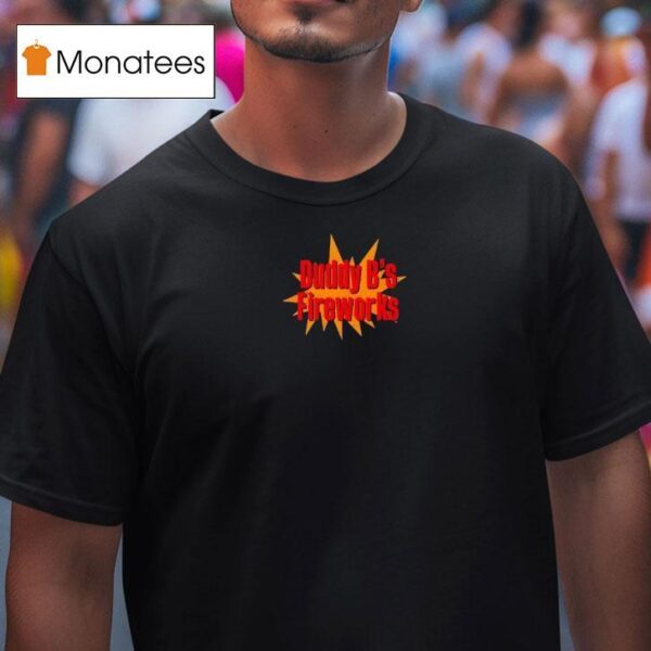 Duddy B Fireworks Logo T Shirt