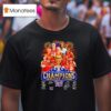 Wnba Commissioner Cup Champions Indiana Fever Signatures T Shirt