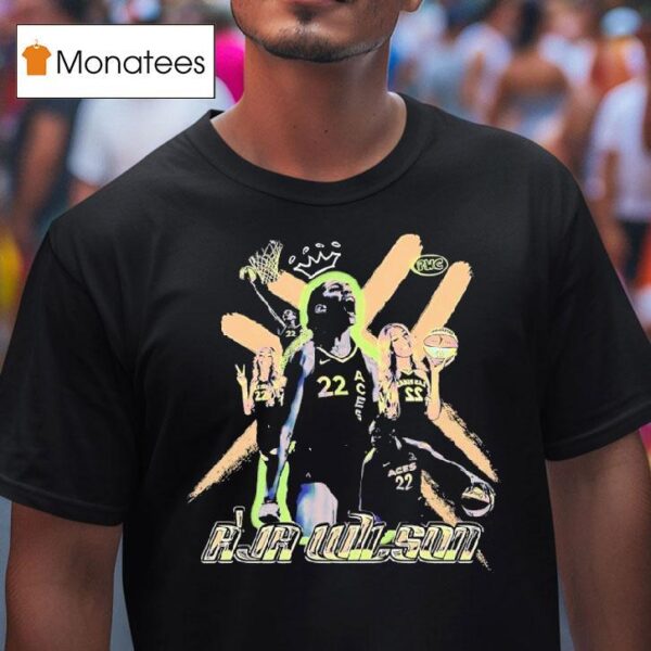 A Ja Wilson Wnba Graphic T Shirt