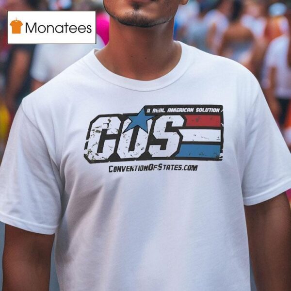 A Real American Solution Cos Conversion Of States T Shirt