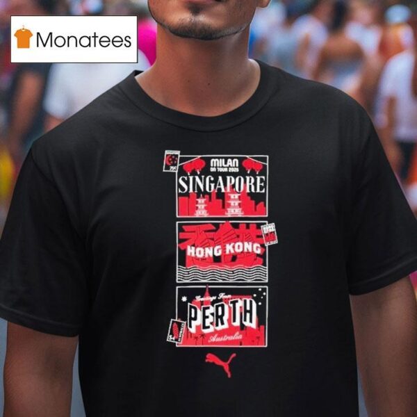 Ac Milan Tour Puma T Shirt