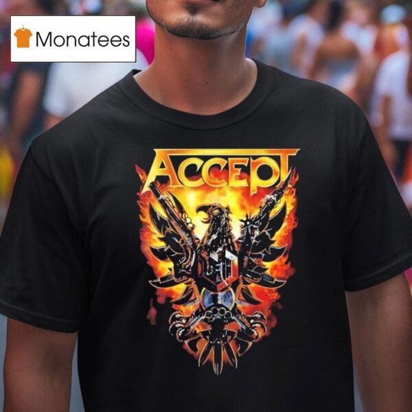 Accept Rising Eagle T Shirt