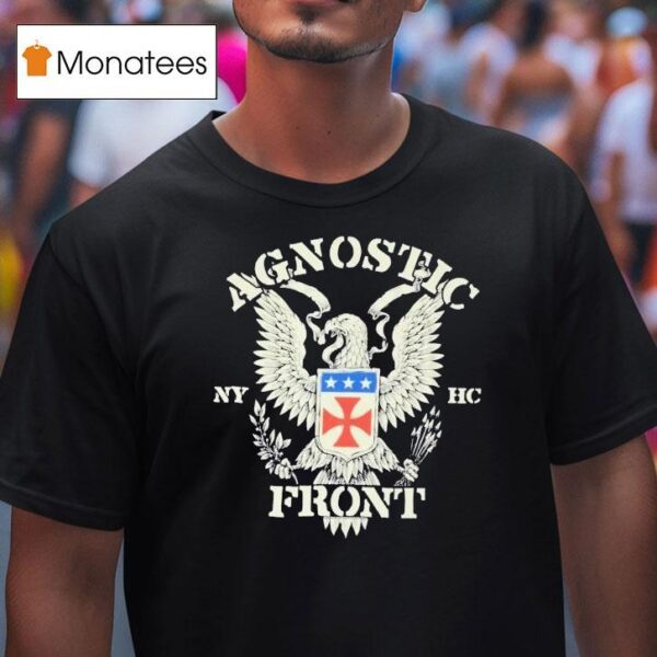 Agnostic Front Eagle Cres T Shirt