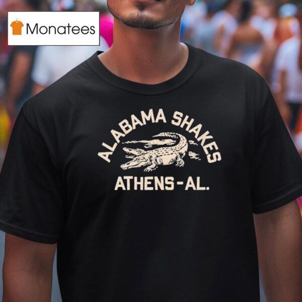 Alabama Shakes Athens Al Gator T Shirt