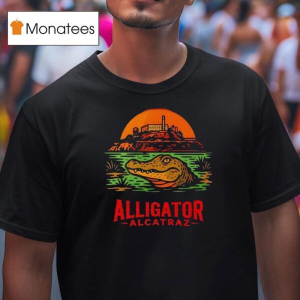 Alcatraz Alligator Vintage T Shirt