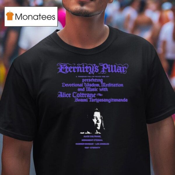 Alice Coltrane Eternity S Pillar T Shirt