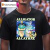 Alligator Alcatraz Ice Graphic T Shirt