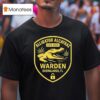 Alligator Alcatraz Warden Everglades Fl Est T Shirt