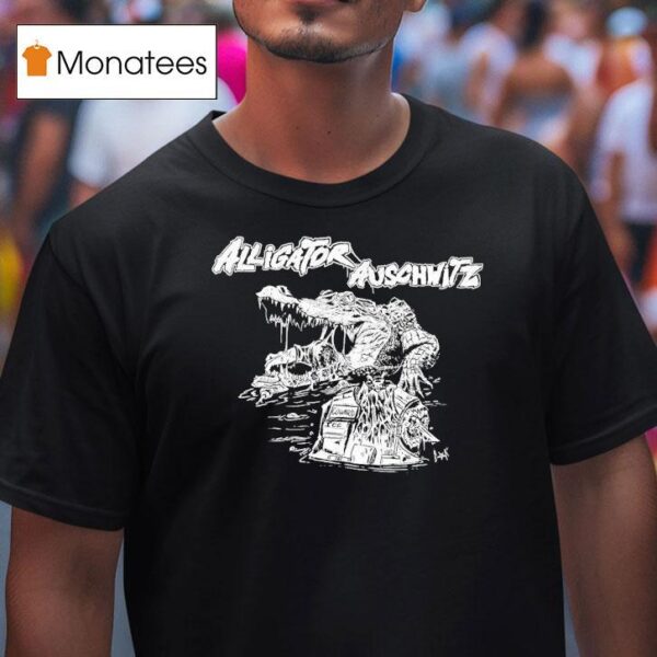 Alligator Auschwitz Coward Gator T Shirt