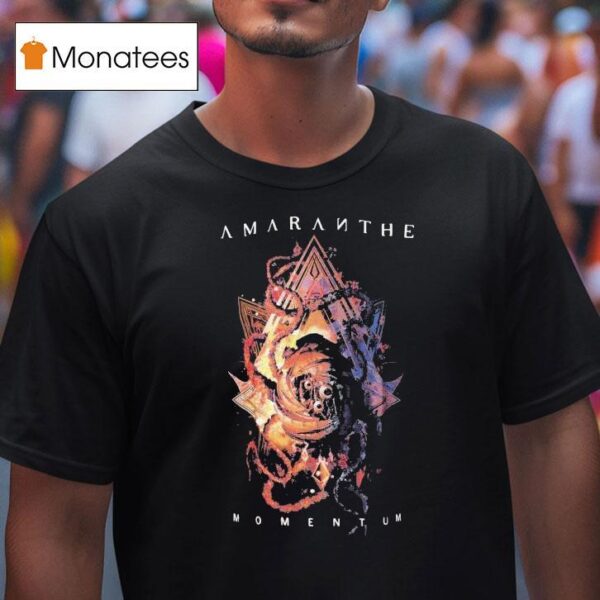 Amaranthe Momentum Helix Summer Tour T Shirt