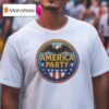 America Party Eagle T Shirt