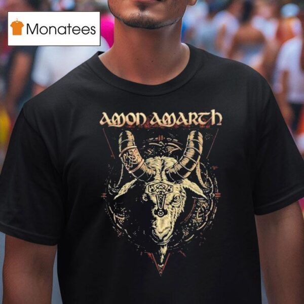 Amon Amarth In League With Heidrun Goa T Shirt