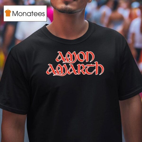 Amon Amarth Logo T Shirt