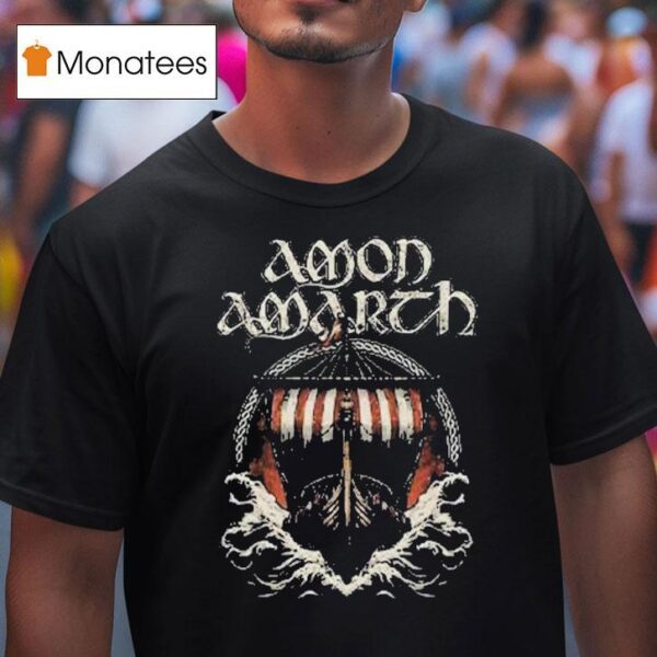 Amon Amarth We Rule The Waves Boa T Shirt