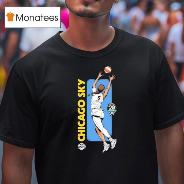 Angel Reese Chicago Sky Basketball T Shirt