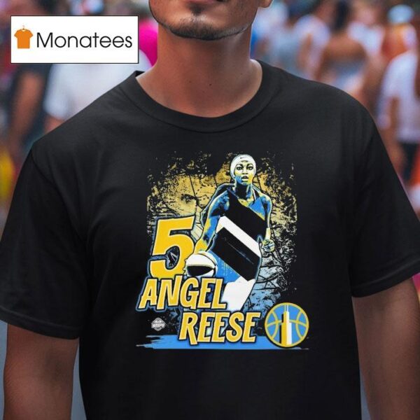 Angel Reese Run It Chicago Sky T Shirt