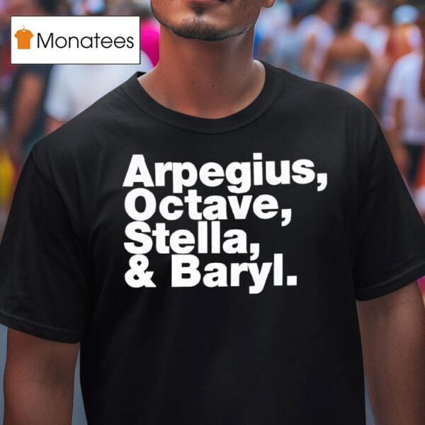 Arpegius Octave Stella And Baryl T Shirt