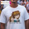 Asuka Langley Soryu Defund The Irs Middle Finger T Shirt