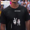 Atlanta Braves X Usher A Town Down Peace Up T Shirt