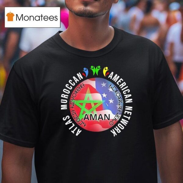 Atlas Moroccan American Network Aman T Shirt
