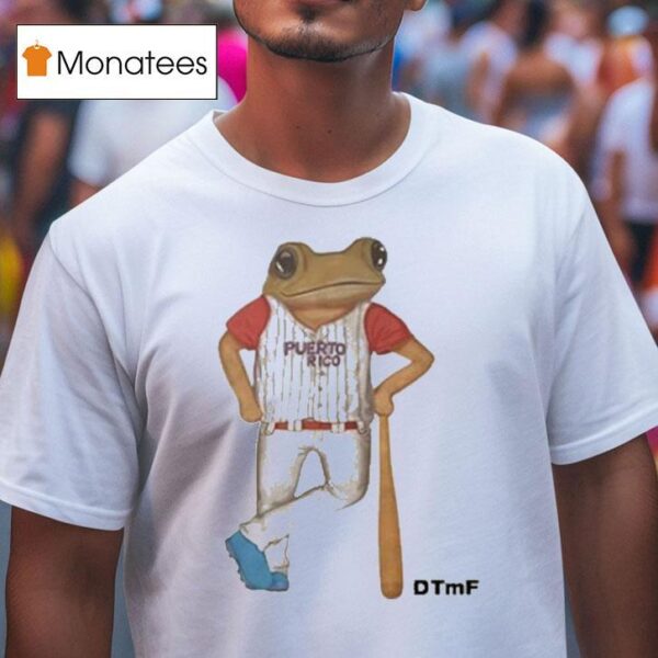 Bad Bunny Deb Tirar Ms Fotos Concho Baseball Puerto Rico T Shirt