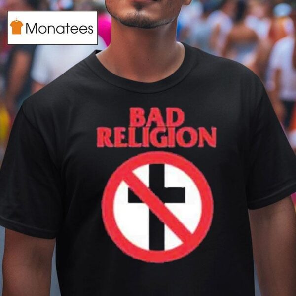 Bad Religion World Tour Cross Buster T Shirt