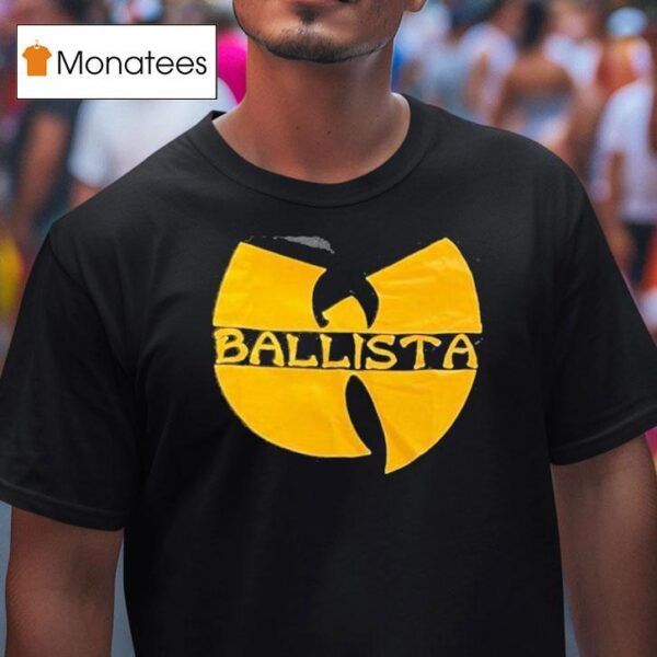 Ballista X Wu Tang Clan Ballis Tang Clan Logo T Shirt