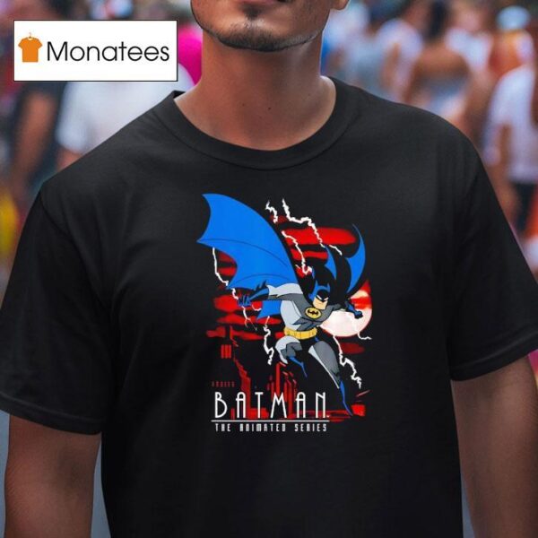 Batman The Animated Series Lightning T Shirt