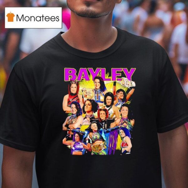 Bayley Hugger Wrestling Women S Champion T Shirt