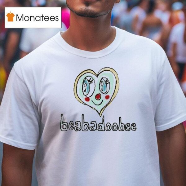Beabadoobee Off White Heart Eyes T Shirt