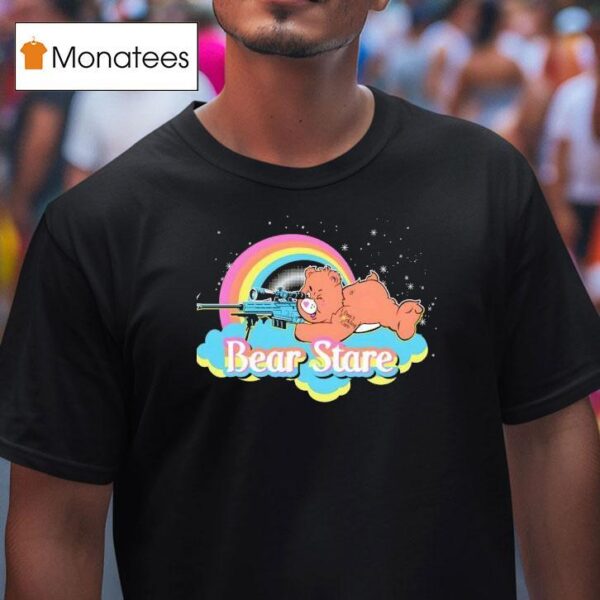 Bear Stare Slouchy Fi T Shirt