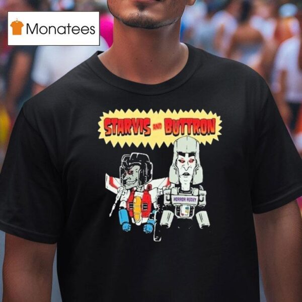 Beavis And Butt Head Starvis And Buttron T Shirt