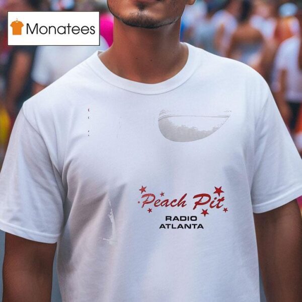 Beyonce Cowboy Carter Peach Pit Radio Atlanta World Tour T Shirt