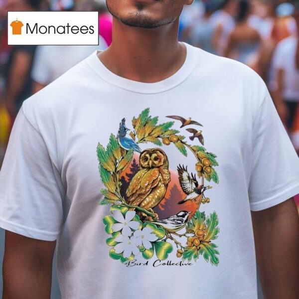 Bird Collective California Forests Owl T Shirt