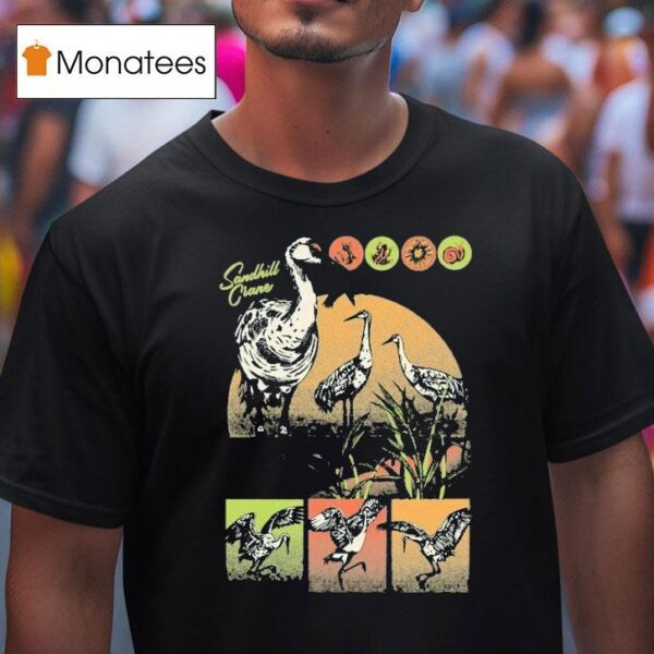 Bird Collective Sandhill Crane T Shirt