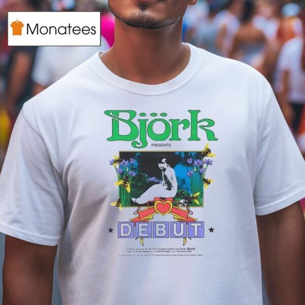 Bjork Debut Album From The Sugarcubes Vocalist Bjork T Shirt