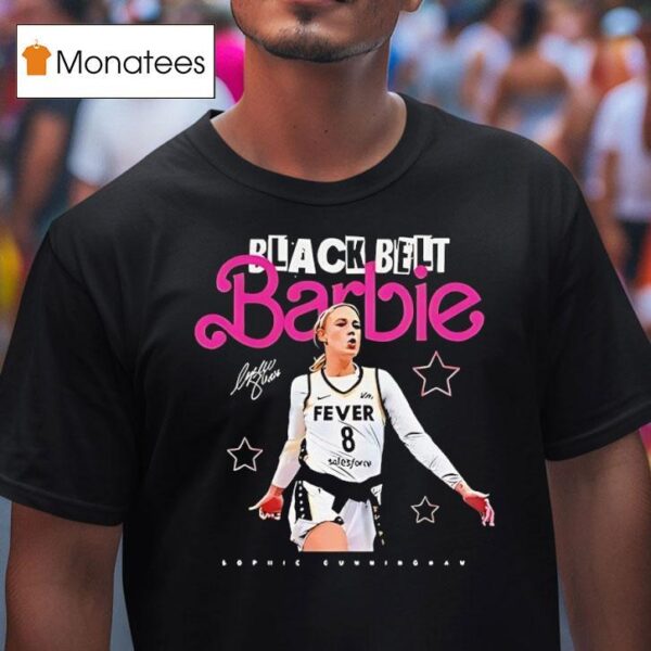 Black Belt Barbie Sophie Cunningham Fierce And Fun Wnba Graphic T Shirt